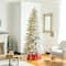 Glitzhome® Red 26" LED Merry Christmas Cutout Metal Tree Collar
